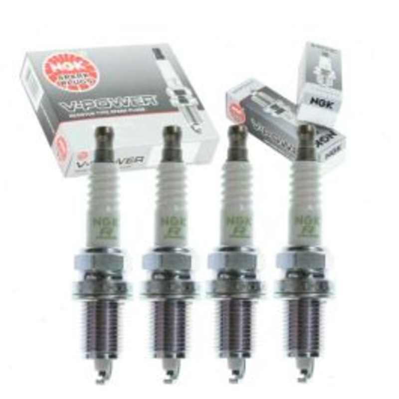 4 pc NGK V-Power Spark Plugs for 1989-1992 Ford Probe 2.2L L4