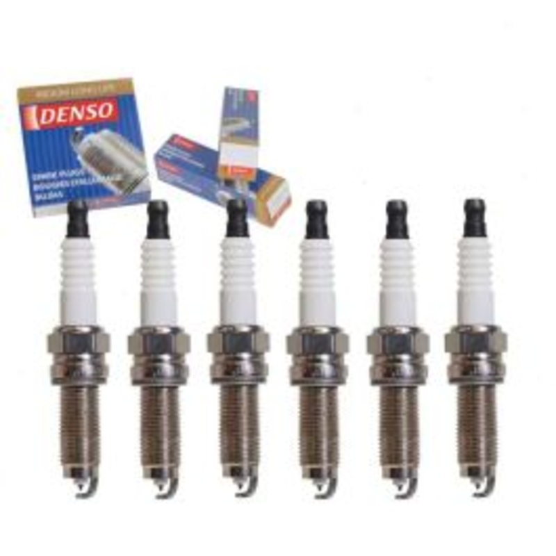 6 pc DENSO Iridium Long Life Spark Plugs for 2009-2014 Honda Ridgeline 3.5L V6