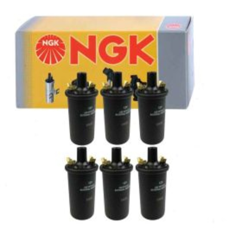 6 pc NGK 48863 U1163 Ignition Coils