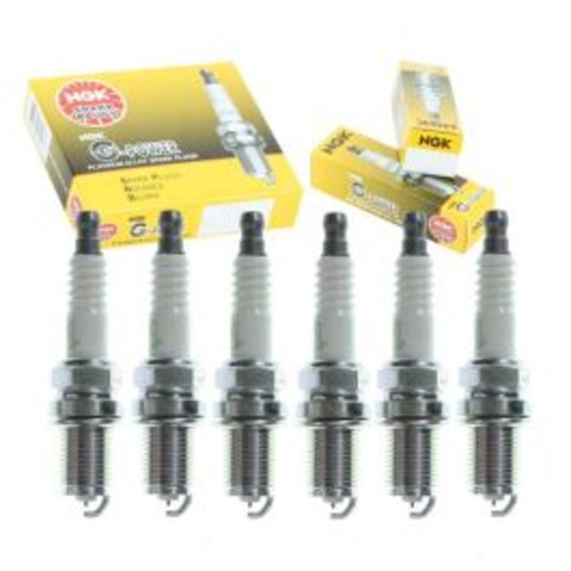 6 pc NGK G-Power Spark Plugs for 1992-1995 BMW 325is 2.5L L6