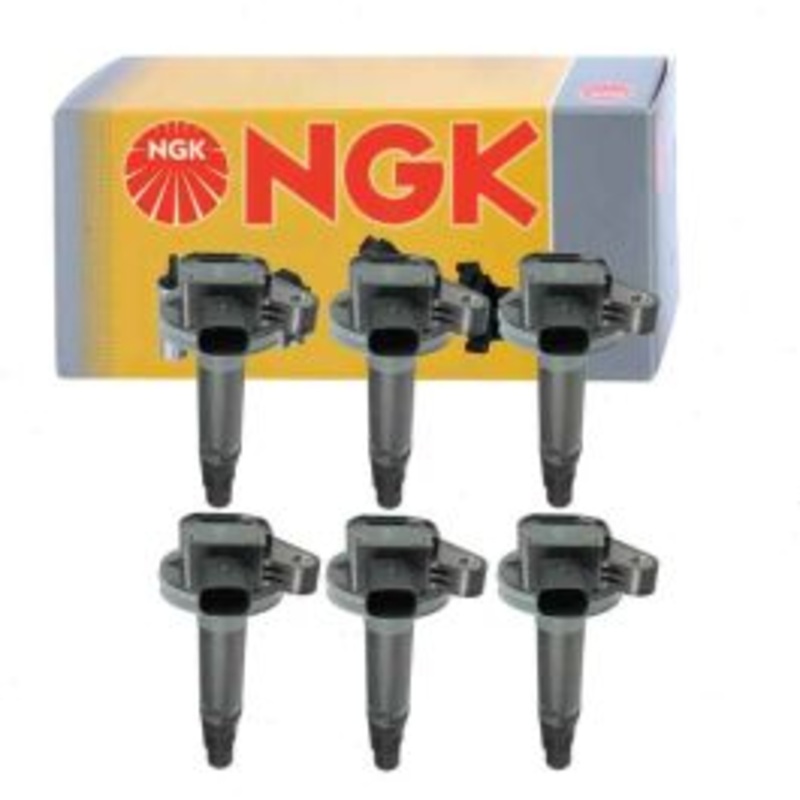 6 pc NGK Ignition Coils for 2008-2019 Ford Taurus 3.5L V6