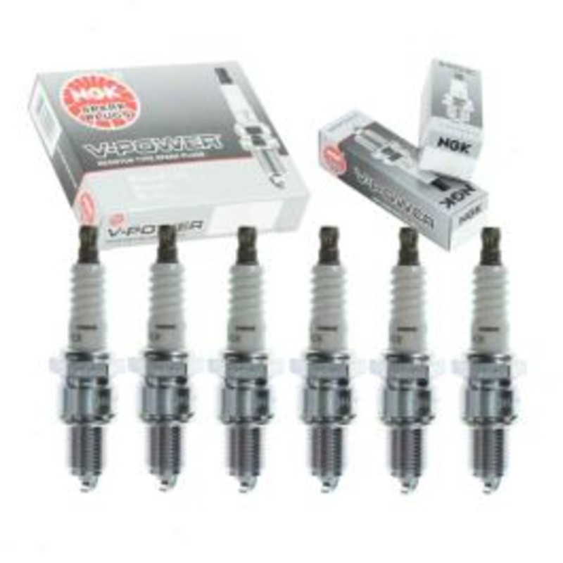6 pc NGK V-Power Spark Plugs for 1968-1969 Chevrolet C20 Suburban 4.1L L6