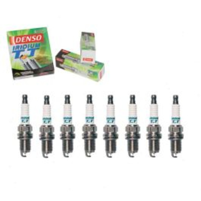 8 pc DENSO Iridium TT Spark Plugs for 2007-2009 Jaguar XK 4.2L V8