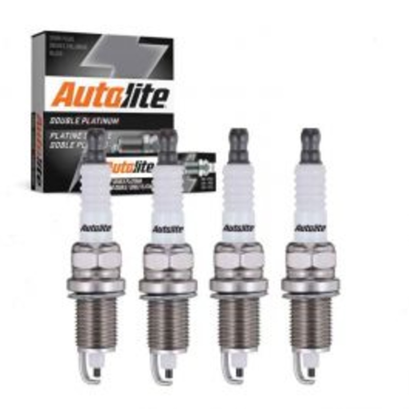 4 pc Autolite Double Platinum APP985 Spark Plug