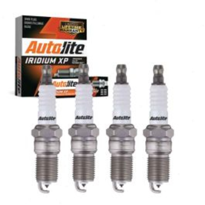 4 pc Autolite Iridium XP Spark Plug for 1985-1987 Mercury Topaz