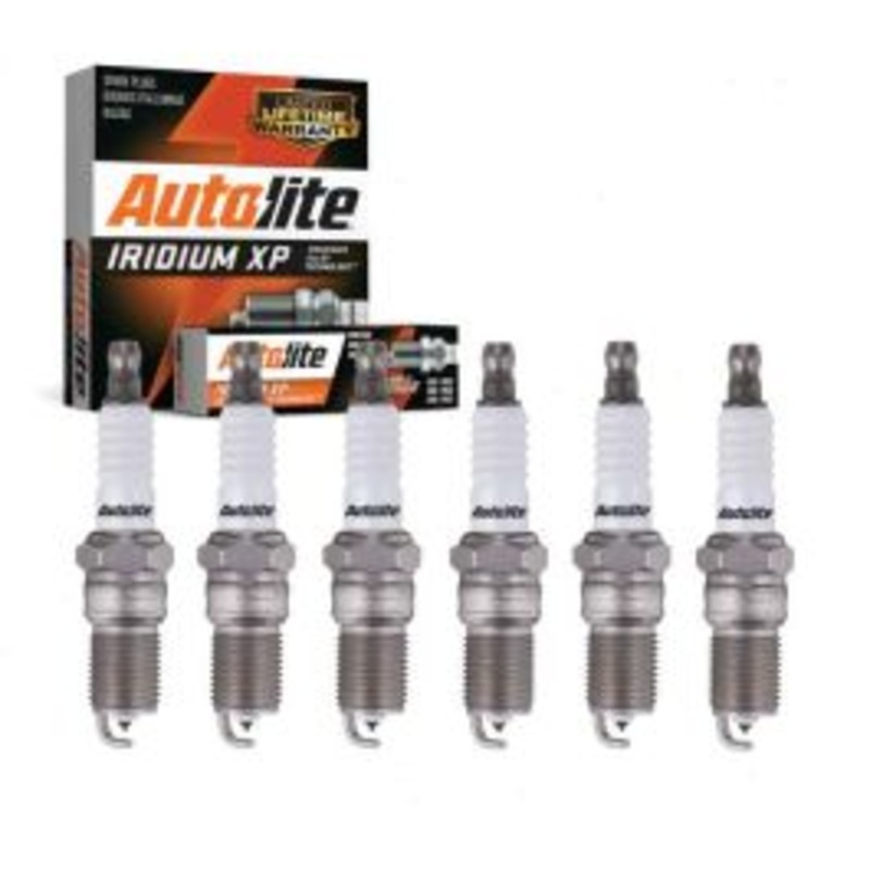 6 pc Autolite Iridium XP Spark Plug for 2001-2005 Pontiac Aztek 3.4L V6