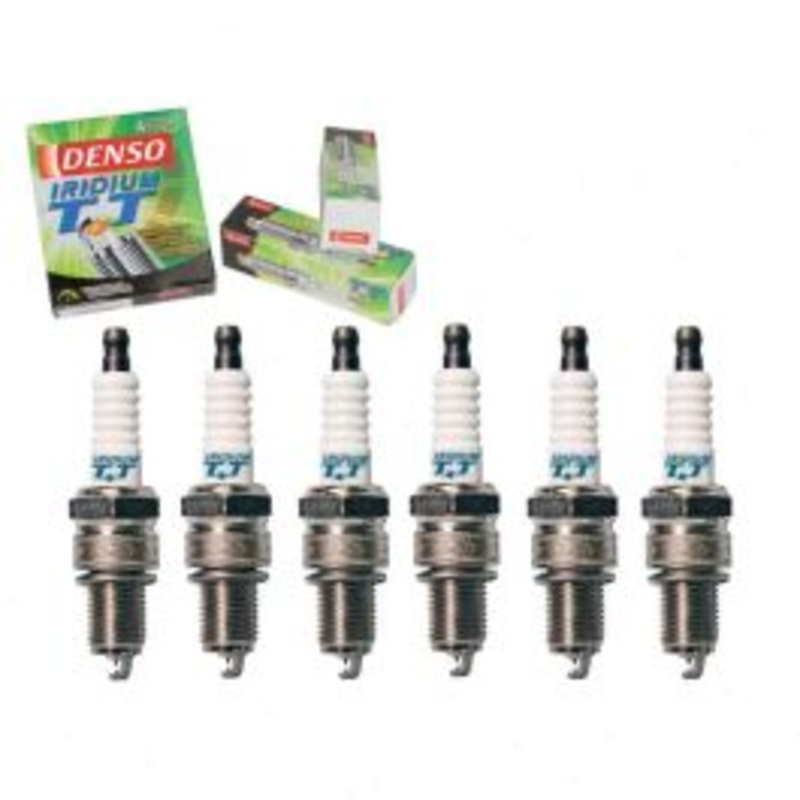 6 pc DENSO Iridium TT Spark Plugs for 1967 GMC P25 P2500 Van 4.1L L6