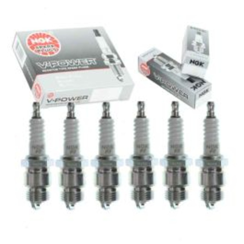 6 pc NGK V-Power Spark Plugs for 1968-1974 Mercury Montego 3.3L 4.1L L6