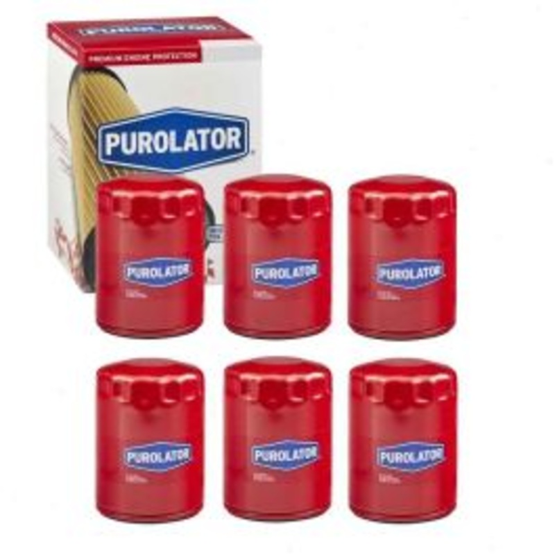 6 pc Purolator L24457 Engine Oil Filters