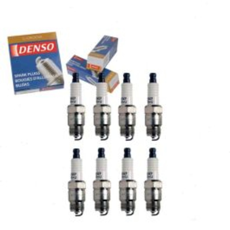 8 pc DENSO Standard U-Groove Spark Plugs for 1970-1972 Ford Custom 5.8L 6.6L 7.0L V8
