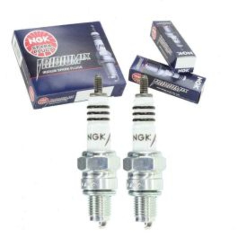 2 pc NGK Iridium IX 7669 CR8HIX Spark Plugs