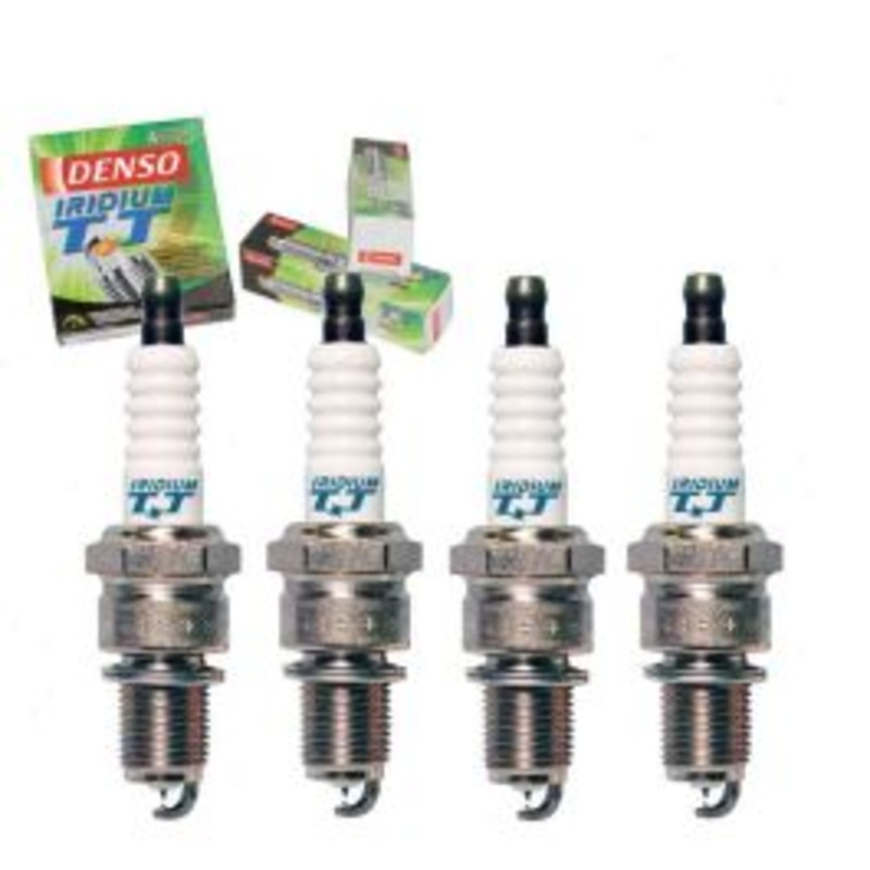 4 pc DENSO Iridium TT Spark Plugs for 1974-1977 Nissan 710 1.8L 2.0L L4
