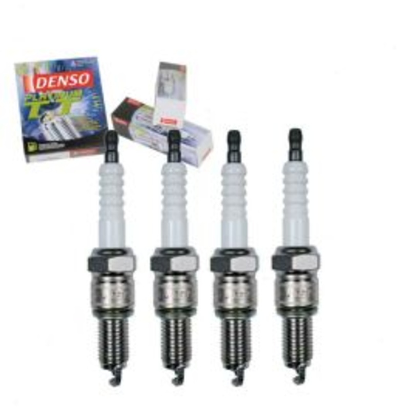 4 pc DENSO Platinum TT Spark Plugs for 1975-1982 Triumph TR7 2.0L L4