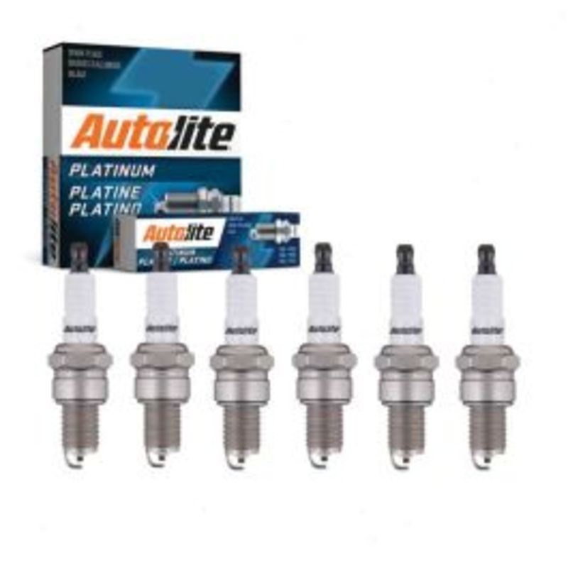6 pc Autolite Platinum Spark Plug for 1959-1963 AC Greyhound 2.0L L6