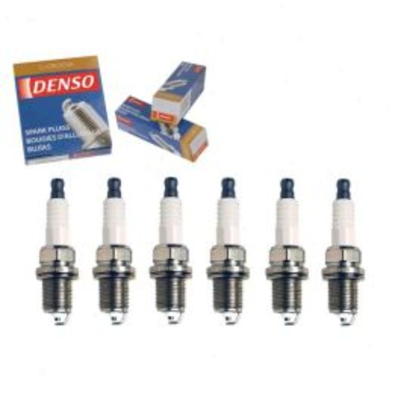 6 pc DENSO Standard U-Groove Spark Plugs for 1996-1997 Lexus LX450 4.5L L6