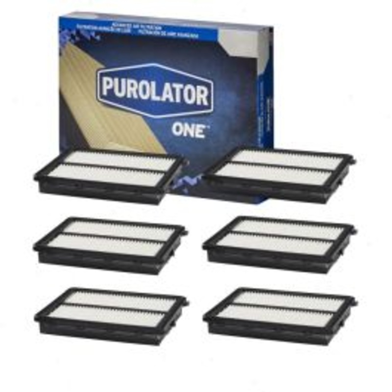 6 pc Purolator ONE A39155 Air Filters