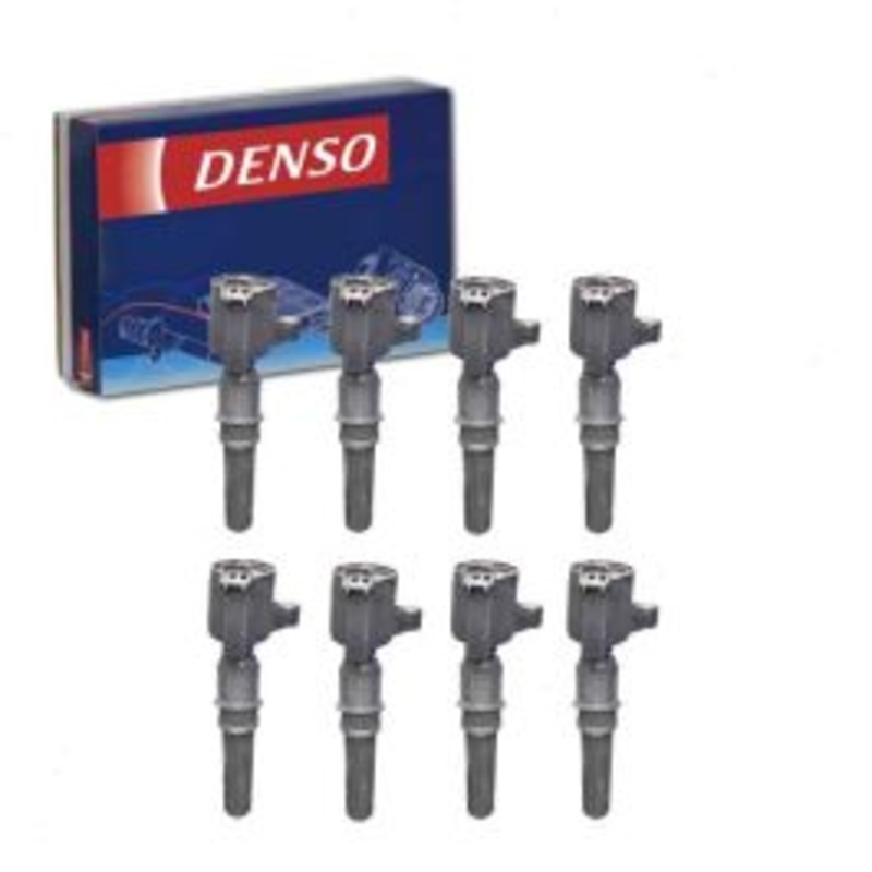 8 pc DENSO Direct Ignition Coils for 1998-2011 Ford Crown Victoria 4.6L V8
