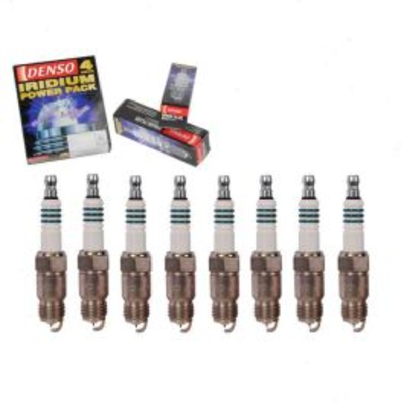 8 pc DENSO Iridium Power Spark Plugs for 1980-1996 Ford E-350 Econoline 5.8L 7.5L V8