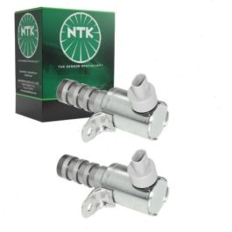 2 pc NTK Intake Left Variable Timing Solenoid VVTs for 2013-2015 Ford F-150 3.5L 3.7L V6