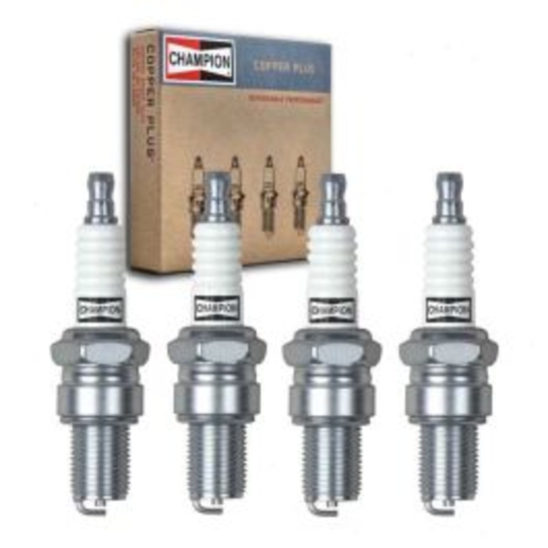 4 pc Champion Copper Plus Spark Plugs for 1946-1954 Healey Healey 2.4L L4