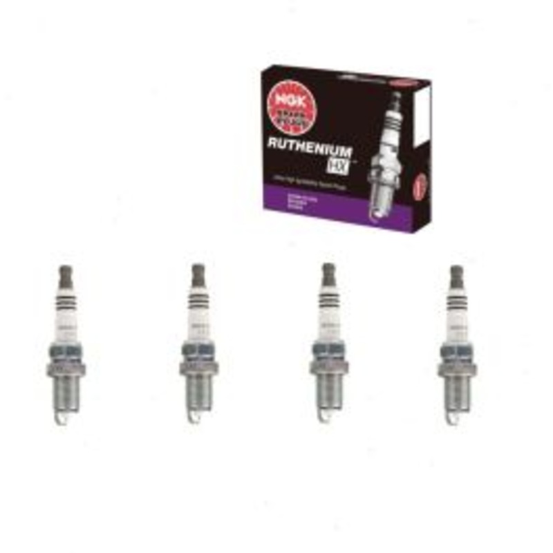 4 pc NGK Ruthenium HX Spark Plugs for 2012-2020 Chevrolet Sonic 1.4L L4