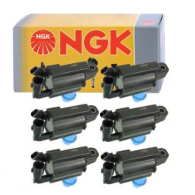 6 pc NGK 48905 U4041 Ignition Coils