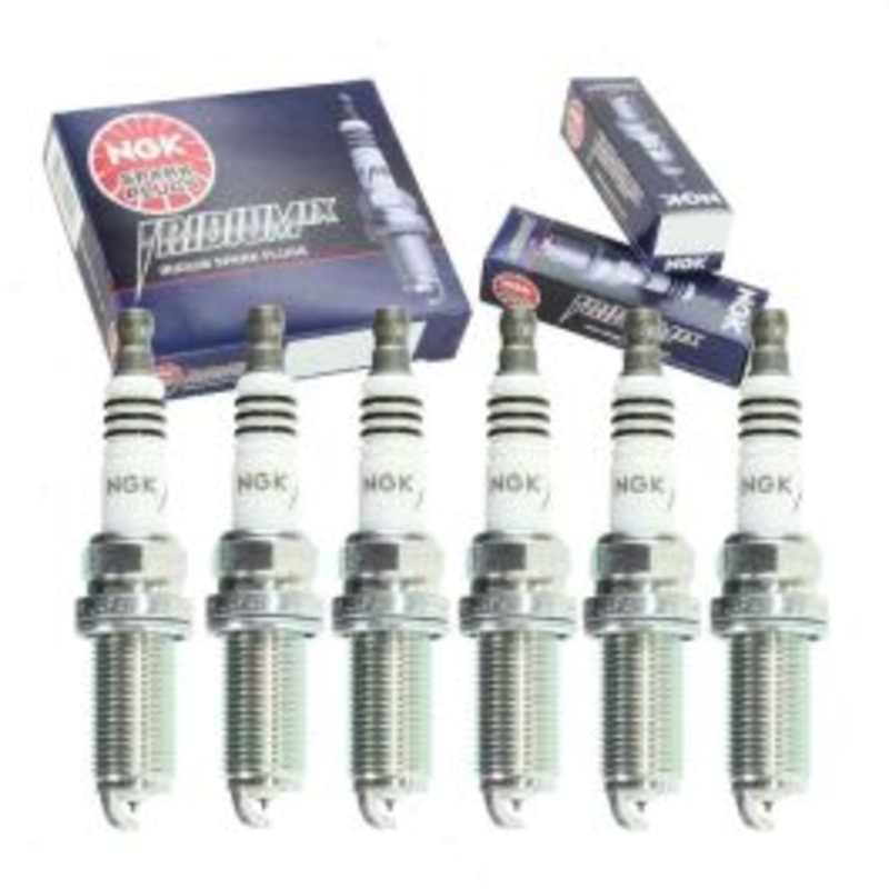 6 pc NGK Iridium IX Spark Plugs for 2006-2007 BMW 530xi 3.0L L6