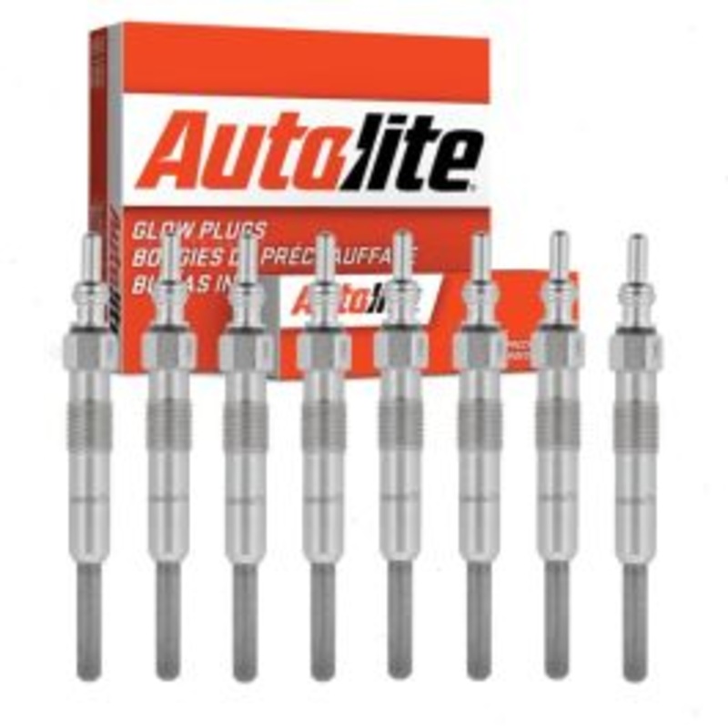 8 pc Autolite 1116 Diesel Glow Plugs