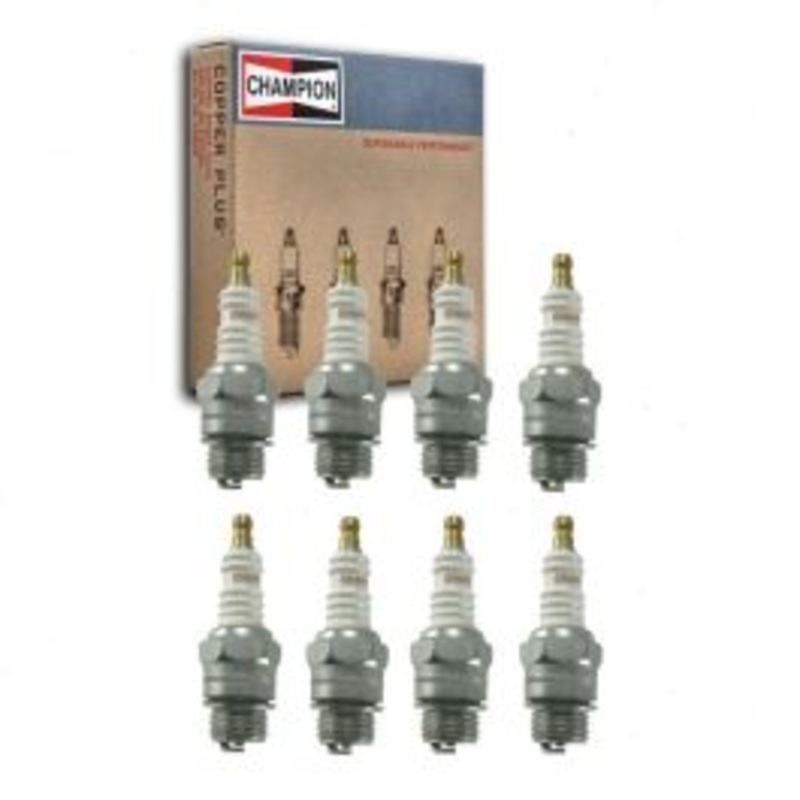8 pc Champion Industrial Spark Plugs for 1933-1937 Duesenberg Model J 6.9L L8