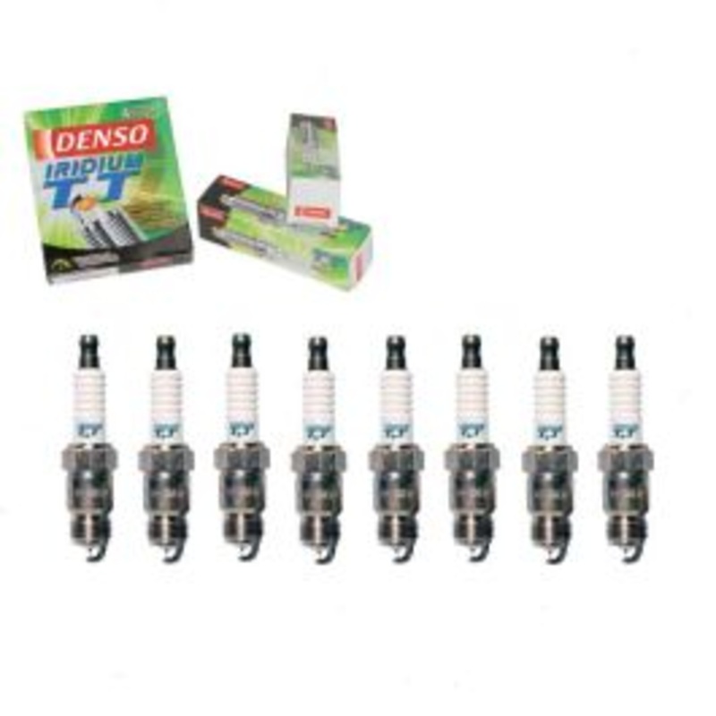 8 pc DENSO Iridium TT Spark Plugs for 1969-1970 Jeep J-3500 5.7L V8
