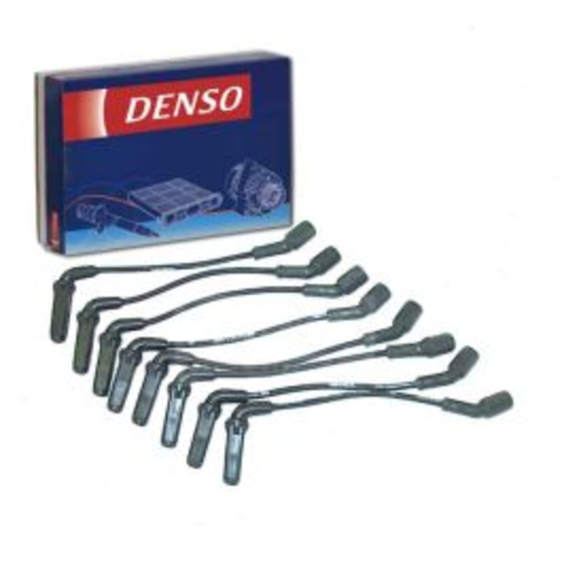 DENSO Spark Plug Wire Set for 2001-2002 Chevrolet Express 3500 8.1L V8