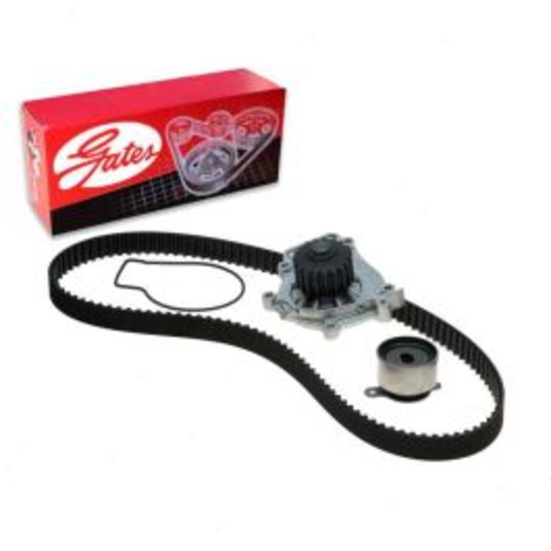 Gates PowerGrip Timing Belt Kit with Water Pump for 1988-1991 Honda Prelude 2.0L 2.1L L4