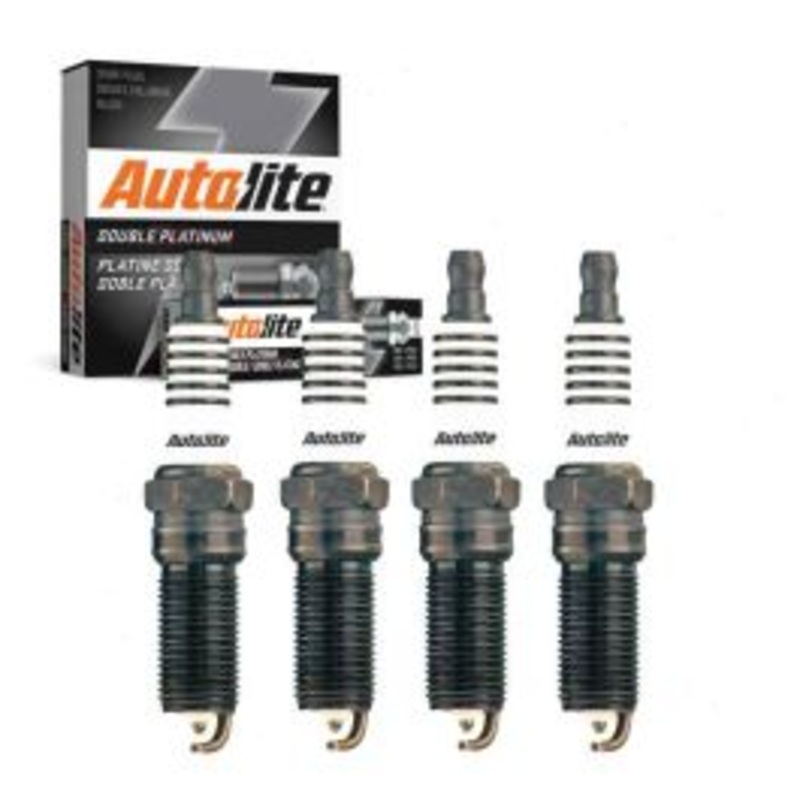 4 pc Autolite Double Platinum Spark Plug for 2006-2014 Mazda 3 2.0L 2.3L