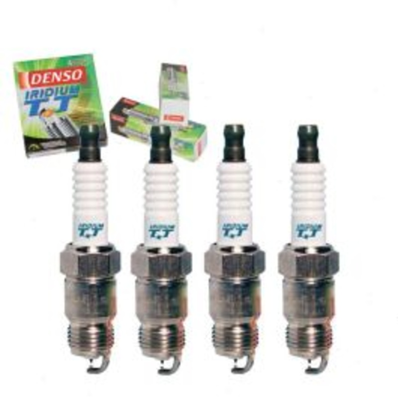 4 pc DENSO Iridium TT Spark Plugs for 1975-1979 Chevrolet Monza 2.3L 2.5L L4
