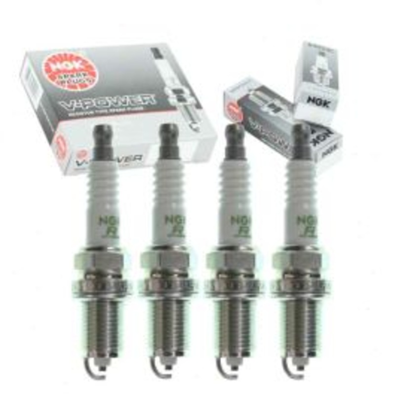 4 pc NGK V-Power Spark Plugs for 2004-2005 Toyota Celica 1.8L L4