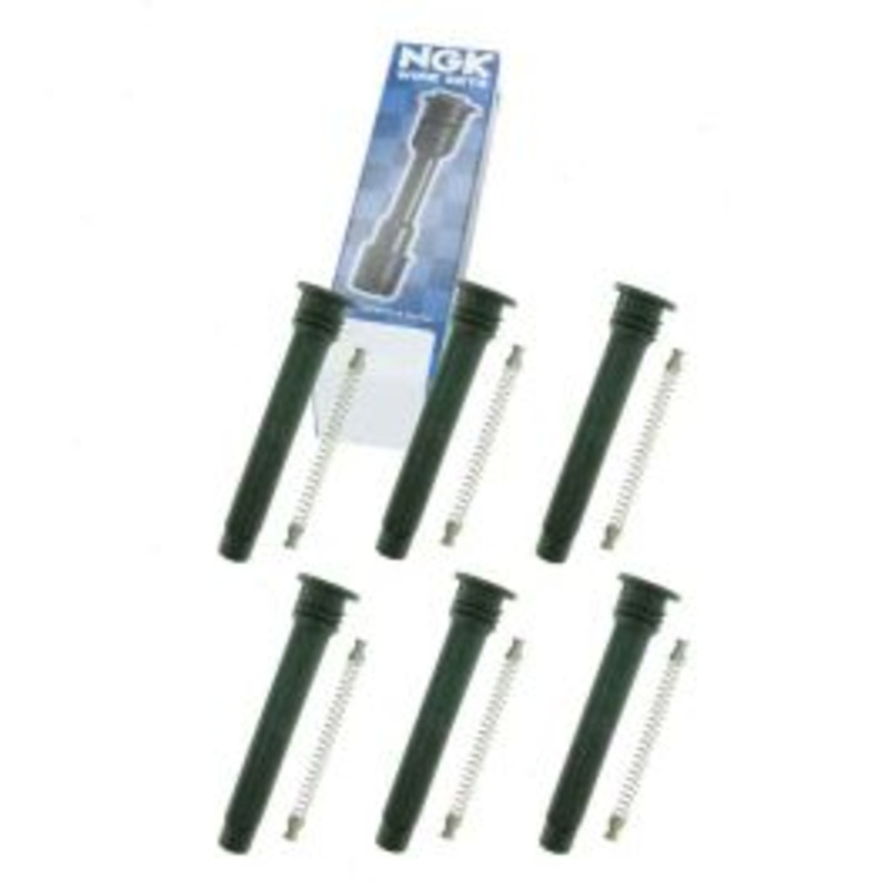 6 pc NGK Ignition Coil Boots for 2012-2014 Ram C V 3.6L V6