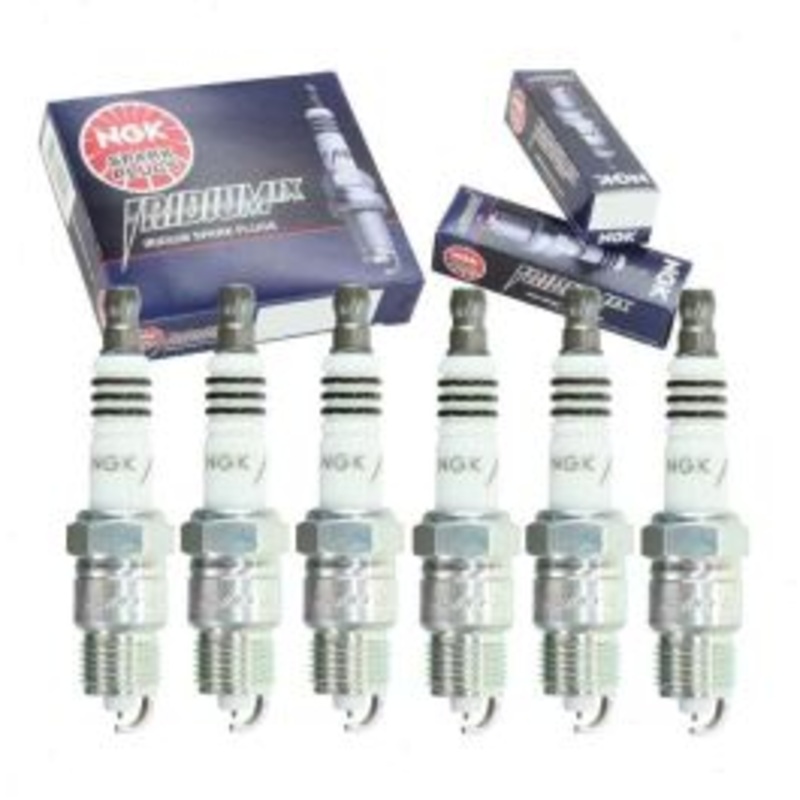 6 pc NGK Iridium IX Spark Plugs for 1975-1976 Dodge Dart 3.7L L6