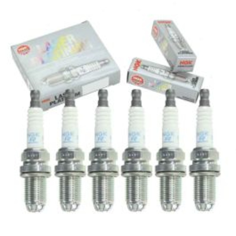 6 pc NGK Laser Platinum Spark Plugs for 2001-2006 BMW 330Ci 3.0L L6