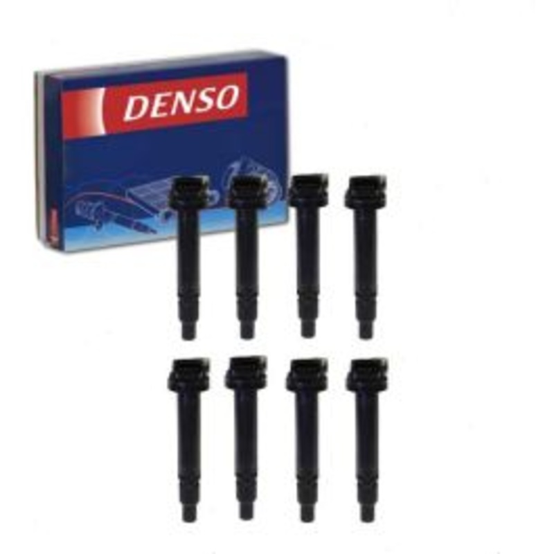 8 pc DENSO Direct Ignition Coils for 2008-2019 Toyota Sequoia 4.6L 5.7L V8