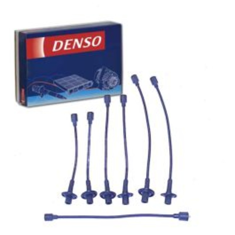 DENSO Spark Plug Wire Set for 1968-1973 Plymouth Fury I 3.7L L6