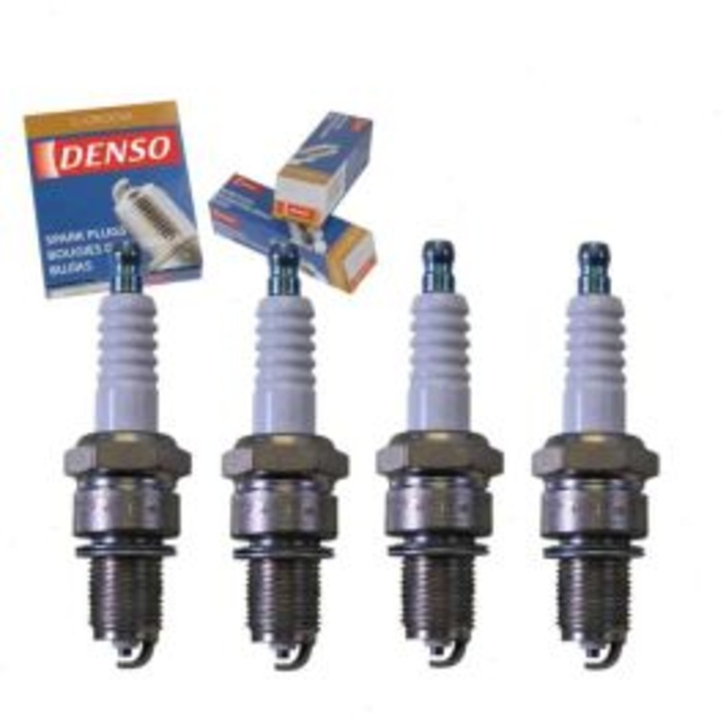 4 pc DENSO Standard U-Groove Spark Plugs for 1991-1992 Volkswagen Passat 1.8L L4