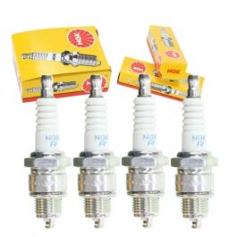 4 pc NGK Standard Spark Plugs for 1962 Triumph TR3B 2.0L 2.1L L4