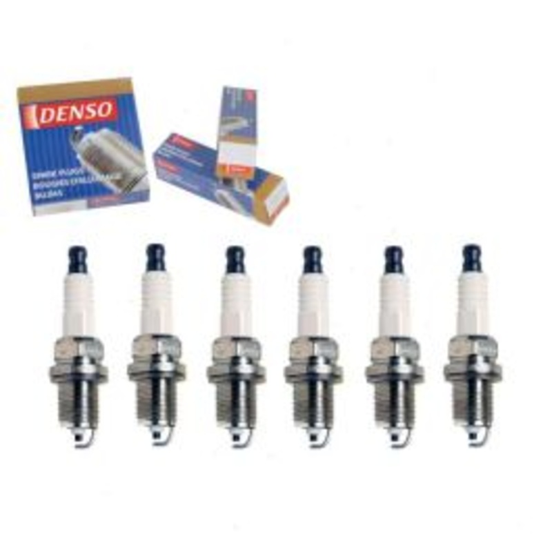 6 pc DENSO Standard Spark Plugs for 2001-2003 Volkswagen EuroVan 2.8L V6