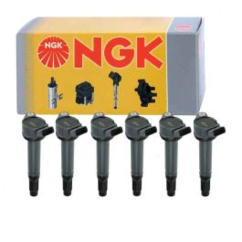 6 pc NGK Ignition Coils for 2007-2016 Lexus RX350 3.5L V6