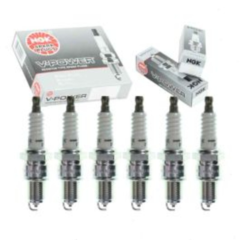 6 pc NGK V-Power Spark Plugs for 1990-2000 Dodge Caravan 3.3L 3.8L V6