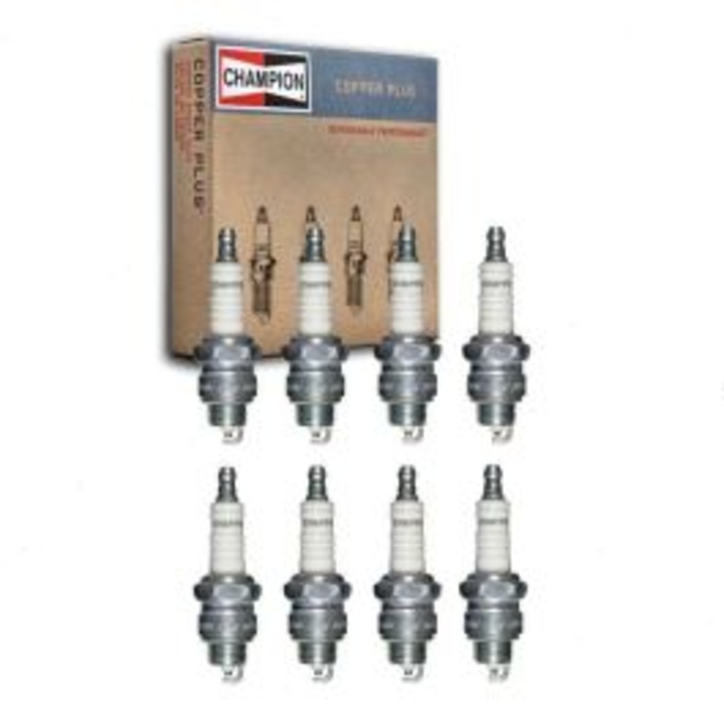 8 pc Champion Copper Plus Spark Plugs for 1964-1966 Jensen C-V8 6.3L V8