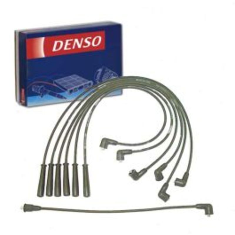 DENSO Spark Plug Wire Set for 1979-1983 Nissan 280ZX 2.8L L6
