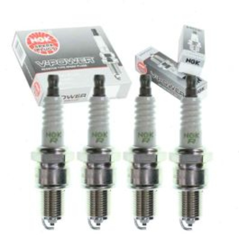 4 pc NGK V-Power Spark Plugs for 1976-1981 Lancia Beta 1.8L 2.0L L4