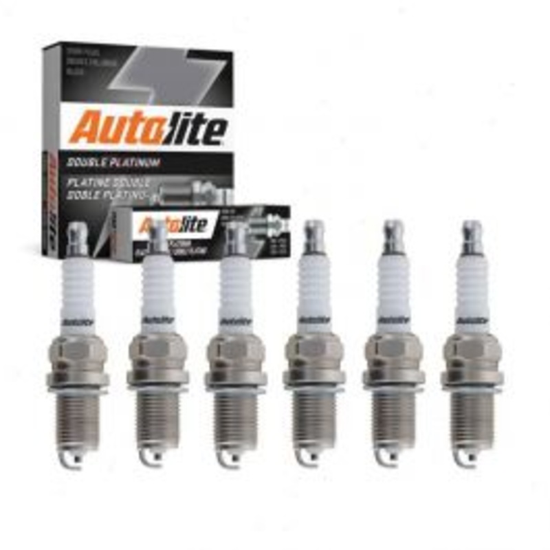 6 pc Autolite Double Platinum Spark Plug for 1990-1992 Infiniti M30