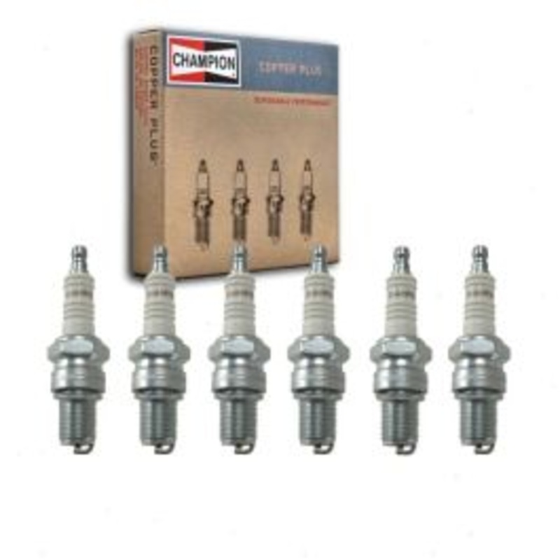 6 pc Champion Copper Plus Spark Plugs for 1952-1958 BMW 501 2.0L 2.1L L6